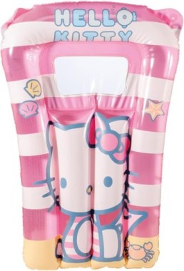 Preview: Happy People Hello Kitty Strandset 3-teilig, Luftmatratze, Schwimmring und Ball, 16976