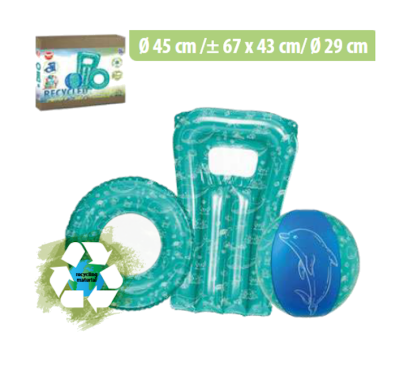 Happy People ECO Strandset, Ball Ring u. Matratze, 77439