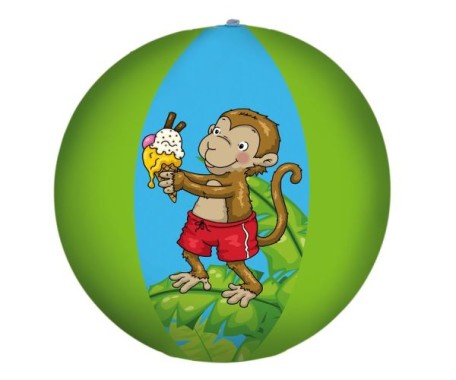 Preview: Happy People Summer Friends Strandball 29cm aufgebl., 77443
