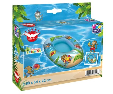 Summer Friends Kinderboot aufgebl. Ca. 80 x 54 x 22 cm,  77447