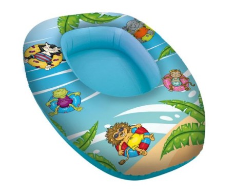 Preview: Summer Friends Kinderboot aufgebl. Ca. 80 x 54 x 22 cm,  77447