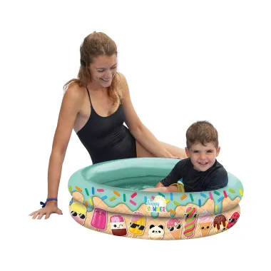 Preview: Happy People Happy Summer Babypool 74x18cm aufgeblasen, 2 Ringe, 77451