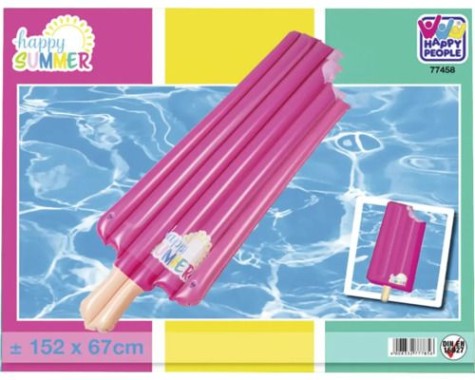 Preview: Happy People Happy Summer Matratze Eis am Stiel, aufgebl. ca. 175x70cm, 77459