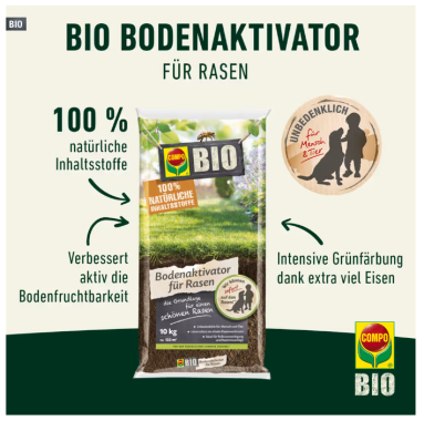 Preview: COMPO BIO Bodenaktivator für Rasen, 10 kg, 26728