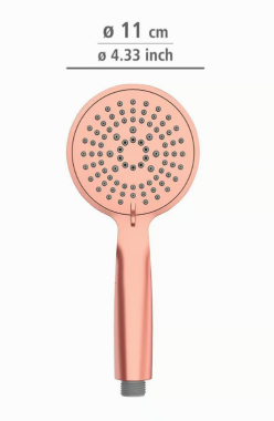 Preview: Wenko Duschkopf Mod. Young Roségold Ø 11 cm, 23943100