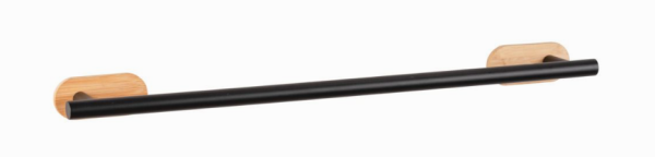Wenko Turbo-Loc® Badetuchstange Uno Mod. Orea Bamboo Befestigung ohne bohren, 25369100