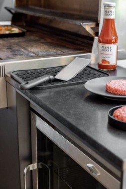 Wenko Plancha Spachtel BBQ Edelstahl, 55052100