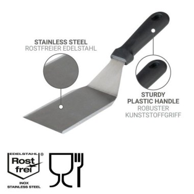 Wenko Plancha Spachtel BBQ Edelstahl, 55052100