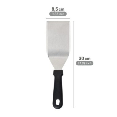 Wenko Plancha Spachtel BBQ Edelstahl, 55052100