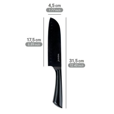 Wenko Santokumesser Ace 17,5 cm, Edelstahl, 55056100