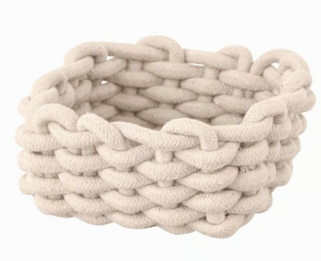 Wenko Badkorb Mod. MELARA S, Natur aus Cotton Rope, 25875197