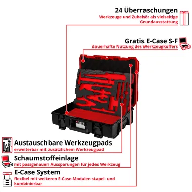 Preview: Einhell Adventskalender 2026 E-Case, 370500