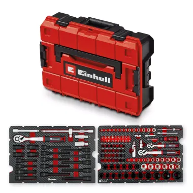 Einhell E-Case 121-tlg. Werkzeugkoffer KFZ 121-teilig, 370515
