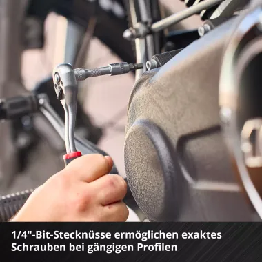 Preview: Einhell E-Case 121-tlg. Werkzeugkoffer KFZ 121-teilig, 370515