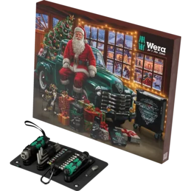 Wera Adventskalender 2026, 24-teilig, 05136614001