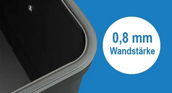 Preview: ALUTEC Aluminiumbox CLASSIC 68, 2011068BLACK