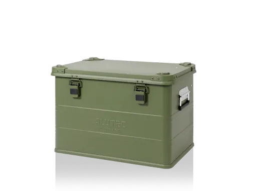 ALUTEC Aluminiumbox INDUSTRY 73 GREEN, 2013073GREEN