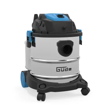 Preview: Güde Waschsauger GWS 1600-20 (1600 W, Nass- und Trockensaugen, Sprühen, Ausblasen, Filterreinigung, Edelstahlbehälter 20 l, max. Saugleistung 19 kPa, Luftvolumenstrom 100 m³/h, HEPA-Filter, Zubehör) 17019