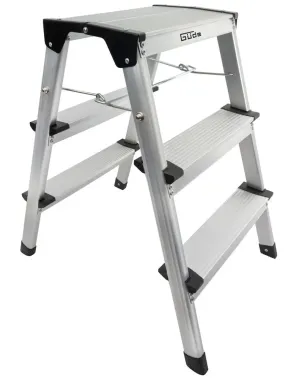 Güde Aluminium Trittleiter GAT 3 Stufen, 40964