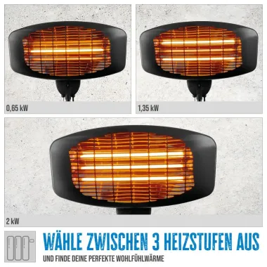 Güde Infrarot Standheizstrahler GIH 2000, 85179
