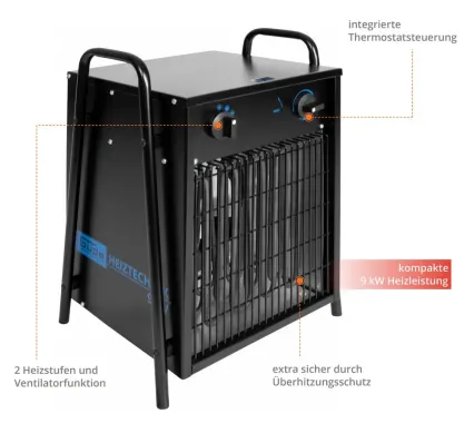 Güde Elektroheizer GH 9 EV, 85013