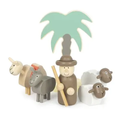 Preview: Small Foot Spielset Holzkrippe Weihnachtsgeschichte, für Kinder ab 3 Jahren, 86642697