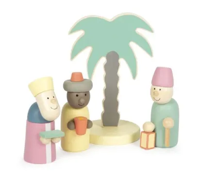 Preview: Small Foot Spielset Holzkrippe Weihnachtsgeschichte, für Kinder ab 3 Jahren, 86642697