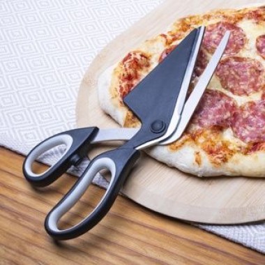 Haushalt International Pizzaschere aus Edelstahl, 11224