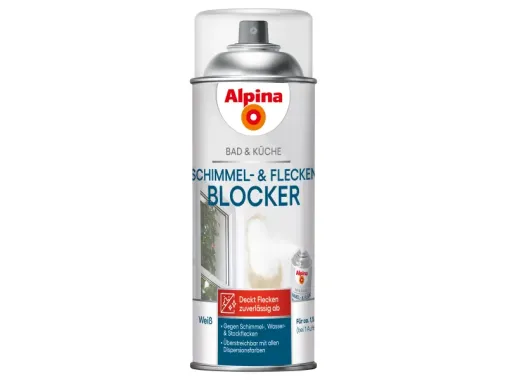 Alpina Bad & Küche Schimmel- & Flecken-Blocker, weiß, 400ml, 2003752