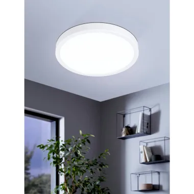 CASAYA LED Deckenleuchten, D.28, 20W, 2300LM, 3000K, Stahl, weiß, 780055