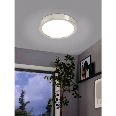CASAYA LED Deckenleuchten D.21, 16,5W, 1800LM, 3000K, Stahl, nickel, 780057