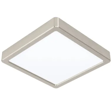 CASAYA LED Deckenleuchten, 16,5W, 1800LM, 3000K, Stahl, nickel, 780067
