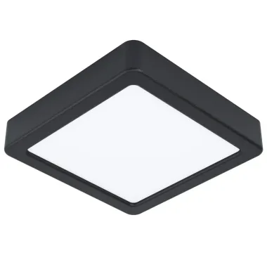 CASAYA LED Deckenleuchten, 10,5W, 1200LM, 3000K, Stahl, schwarz, 780069