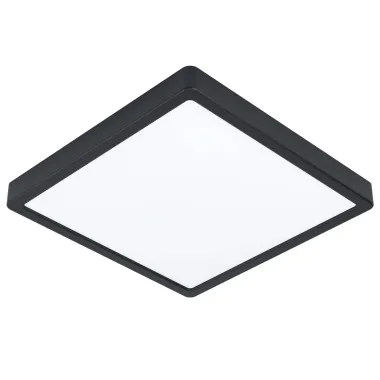 CASAYA LED Deckenleuchten, 20W, 2300LM, 3000K, Stahl, schwarz, 780072
