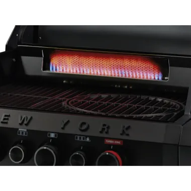 Mr.Gardener Gasgrill New York, 3 Brenner, Sear-Brenner, matt,  8747