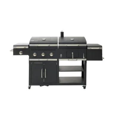 MG Kombigrill Ottawa All-in- One Holzkohle+3Brenner+Smoker +Searbrenner 915183