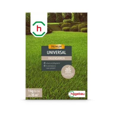 Rasensamen Universalrasen 1,0Kg Karton für 35 m2, 629500