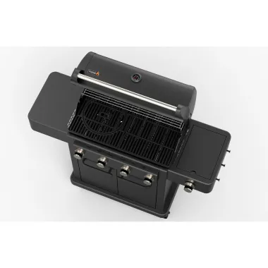 Preview: THOR Hammer Gasgrill 4 Hauptbrenner, Seitenbrenner,  Aluguss, 915177