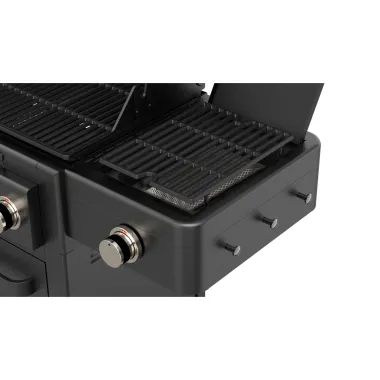 Preview: THOR Hammer Gasgrill 4 Hauptbrenner, Seitenbrenner,  Aluguss, 915177