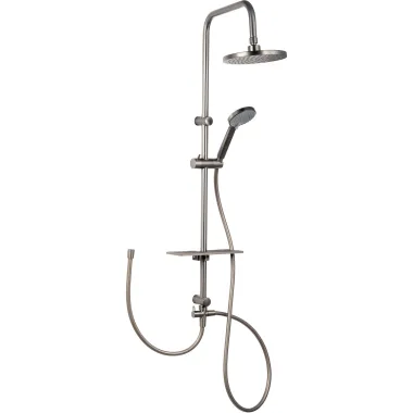 WELLWATER Duschsystem Faella, 3 Strahlarten, Industrial, 955238