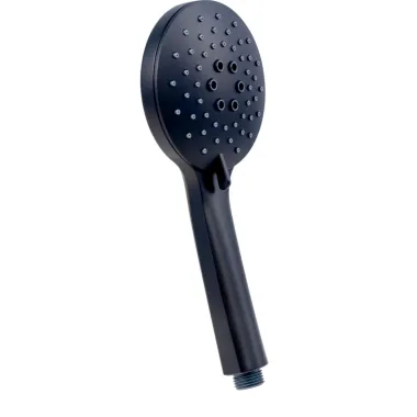 WELLWATER Handbrause Canola, 3 Strahlarten, schwarz, 955241