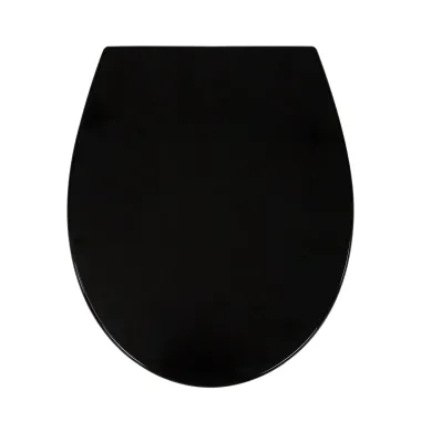 Preview: CASAYA WC-Sitz Loki, mit Absenkautomatik, Thermoplast, schwarz, 956485
