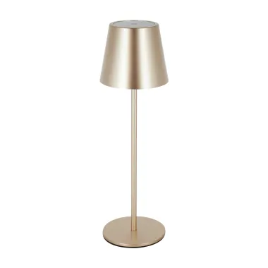CASAYA LED-Akkuleuchte Tjörn, 3 w, 250 lm, beige, H 36,5 cm, 997248