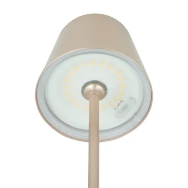 Preview: CASAYA LED-Akkuleuchte Tjörn, 3 w, 250 lm, beige, H 36,5 cm, 997248
