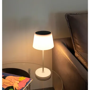 Preview: CASAYA LED-Akkuleuchte Tasjö, 2,5 w, 200 lm, weiß, H 31 cm, 997280