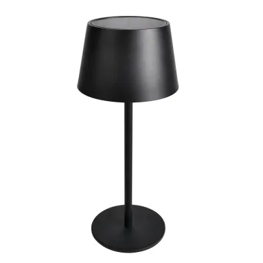 CASAYA LED-Tischleuchte Soelu, ØxH 13 x 30,5 cm, warmweiß, 280 lm, dimmbar, schwarz, 997301