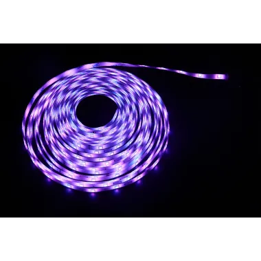 CASAYA LED-Streifen, 10 m, 24 W, 300 x RGB-LED inkl. Fernbedienung, 997317