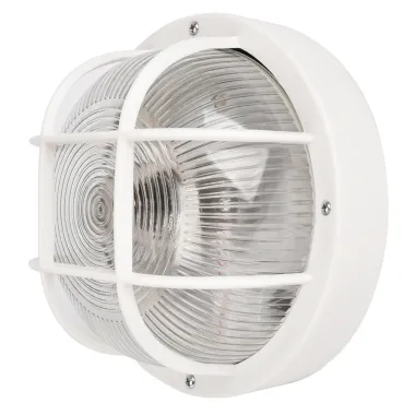 Casaya LED-Außenleuchte Korbi, E27, DxH: 18,5 x 10 cm, rund, weiß, 997344