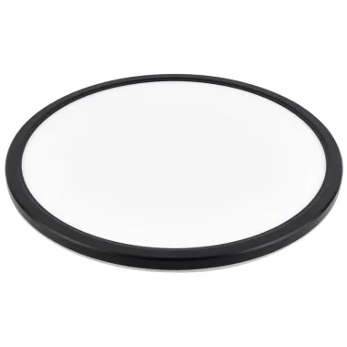 Casaya LED-Deckenleuchte Medora, rund, Ø: 40 cm, 32 W, 3400 lm, schwarz, 997354