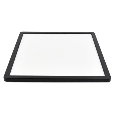 Casaya LED-Deckenleuchte Medora, eckig, BxL: 30 x 30 cm, 24 W, 2500 lm, schwarz, 997357